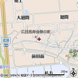 愛知県常滑市広目廻間1周辺の地図