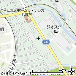 大井川鐵道株式会社　大鉄観光バス周辺の地図