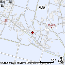 兵庫県加古川市志方町永室557周辺の地図