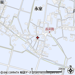 兵庫県加古川市志方町永室443周辺の地図