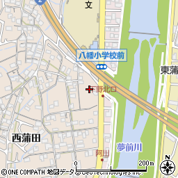 兵庫県姫路市広畑区西蒲田1079周辺の地図