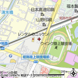 兵庫県姫路市中地398周辺の地図