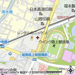 兵庫県姫路市中地398周辺の地図