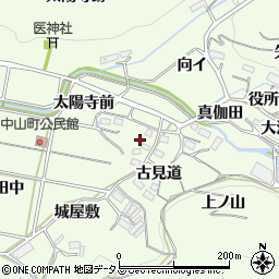 愛知県豊橋市石巻中山町周辺の地図