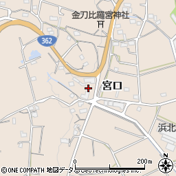 静岡県浜松市浜名区宮口2169周辺の地図