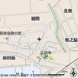 愛知県常滑市広目廻間72周辺の地図