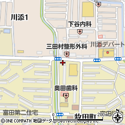 京都銀行高槻南支店周辺の地図