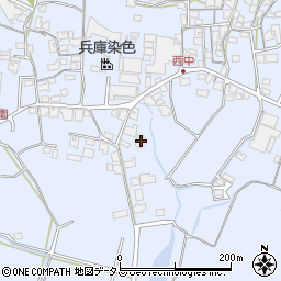 兵庫県加古川市志方町永室2周辺の地図