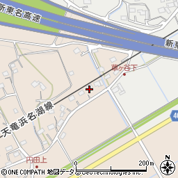 静岡県周智郡森町円田1702-2周辺の地図