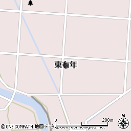 兵庫県赤穂市東有年周辺の地図