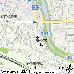 前浦敏二事務所周辺の地図