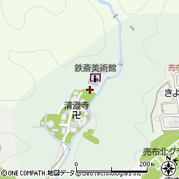 兵庫県宝塚市米谷清シ周辺の地図