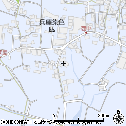 兵庫県加古川市志方町永室3-4周辺の地図