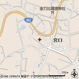 静岡県浜松市浜名区宮口2160周辺の地図