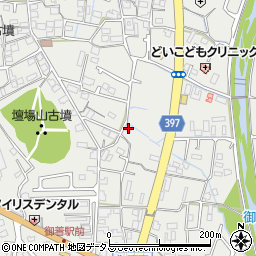 兵庫県姫路市御国野町国分寺611-3周辺の地図