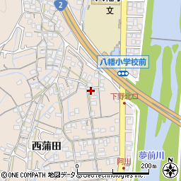 兵庫県姫路市広畑区西蒲田1069周辺の地図