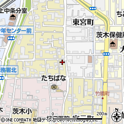 大阪国際メディア図書館周辺の地図