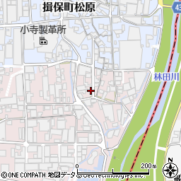 兵庫県たつの市揖保町東用39周辺の地図