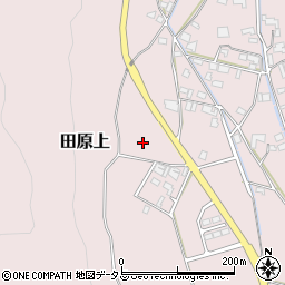 岡山県和気郡和気町田原上周辺の地図