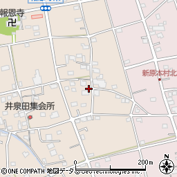 静岡県浜松市浜名区宮口3284周辺の地図