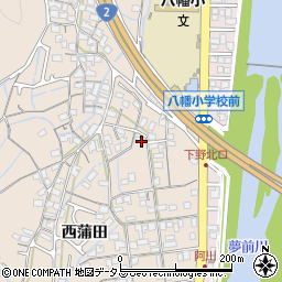 兵庫県姫路市広畑区西蒲田1041周辺の地図