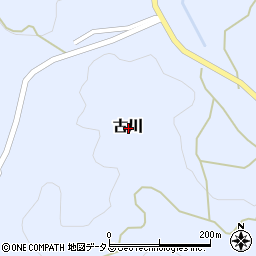広島県神石郡神石高原町古川周辺の地図