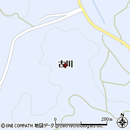 広島県神石高原町（神石郡）古川周辺の地図