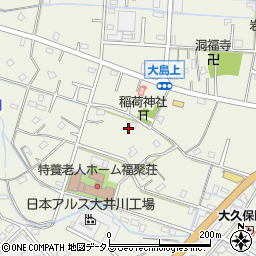 静岡県焼津市大島609-5周辺の地図