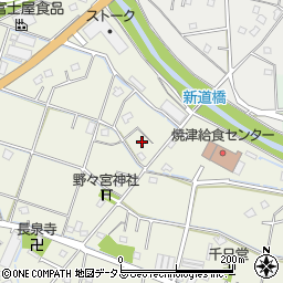 静岡県焼津市大島1045-1周辺の地図