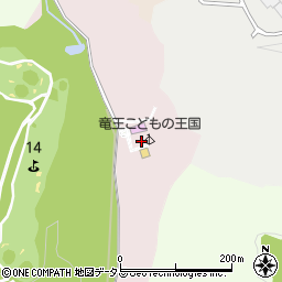 京都府京田辺市大住竜王谷周辺の地図