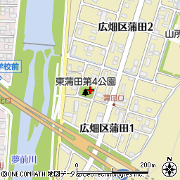 東蒲田第四公園周辺の地図