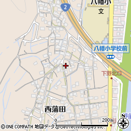 兵庫県姫路市広畑区西蒲田1036周辺の地図