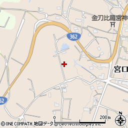 静岡県浜松市浜名区宮口2128周辺の地図