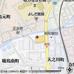 大阪府枚方市磯島南町14周辺の地図