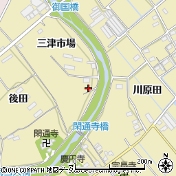愛知県豊川市為当町三津市場35-6周辺の地図