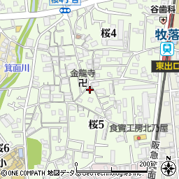 桜会館周辺の地図