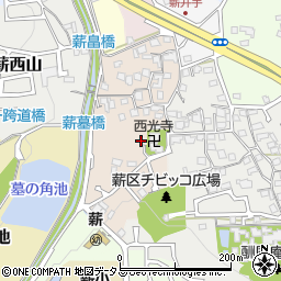 京都府京田辺市薪井手40周辺の地図