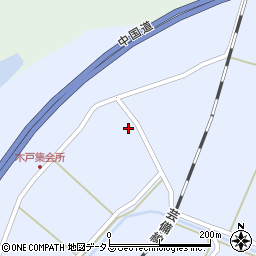 広島県庄原市木戸町180周辺の地図