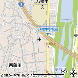 兵庫県姫路市広畑区西蒲田1075周辺の地図