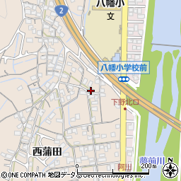 兵庫県姫路市広畑区西蒲田1071周辺の地図