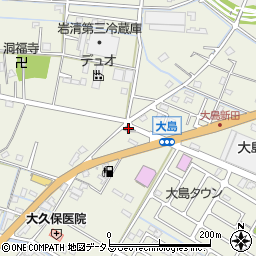 静岡県焼津市大島705周辺の地図