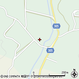 岡山県加賀郡吉備中央町納地628周辺の地図
