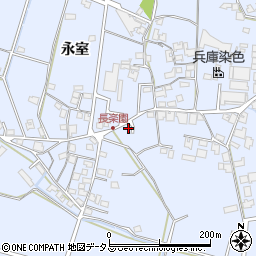 兵庫県加古川市志方町永室299周辺の地図