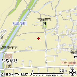 兵庫県姫路市勝原区下太田周辺の地図