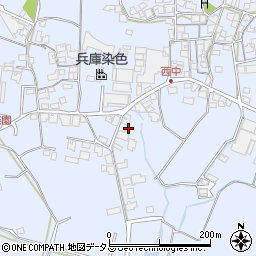 兵庫県加古川市志方町永室3周辺の地図