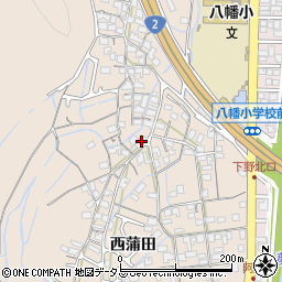 兵庫県姫路市広畑区西蒲田1008周辺の地図