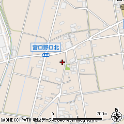 静岡県浜松市浜名区宮口2641-1周辺の地図