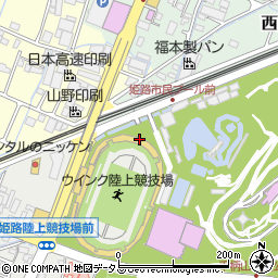 岡田陸橋周辺の地図
