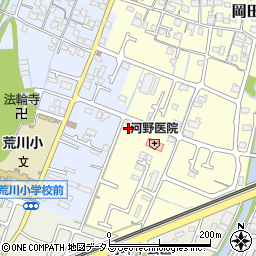 兵庫県姫路市岡田604周辺の地図