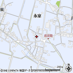 兵庫県加古川市志方町永室474周辺の地図